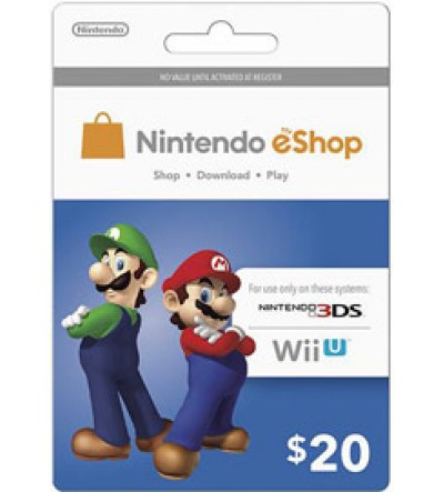Nintendo E-Shop $20 Card 
