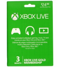 Xbox Live Gold Membership 3 Months 
