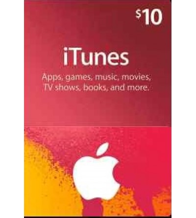 iTunes Gift Card $10 (US)  
