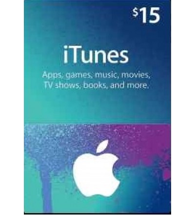 iTunes Gift Card $15 (US)  