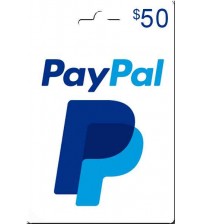 بطاقة باي بال 50 دولار PayPal