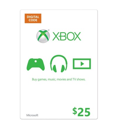 Xbox Live Gift 25$ US 